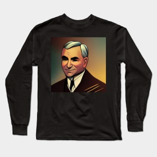 Warren G. Harding | Comics Style Long Sleeve T-Shirt